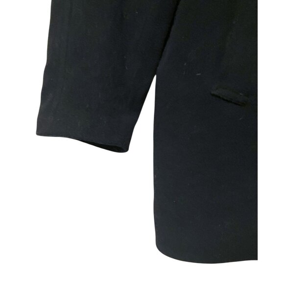 Y2K Lauren Ralph Lauren Coat 42R Single Breasted Wool Cashmere Quilted Insulated - Picture 4 of 13